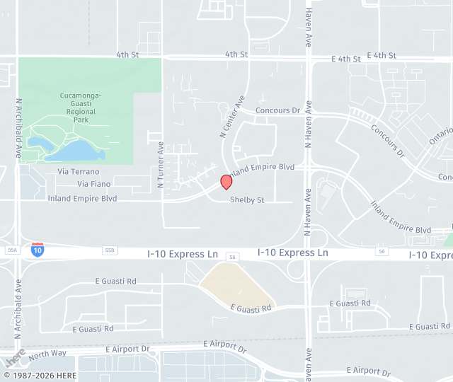 Location Map: 3200 Inland Empire Boulevard, Suite 140 Ontario, California 91764